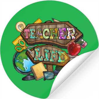 Discover Teacher Life Stickers