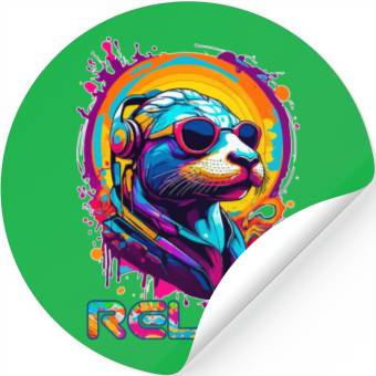 Discover Relax Seal Stickers