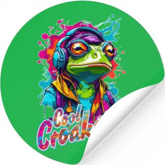 Discover Cool Frog Stickers