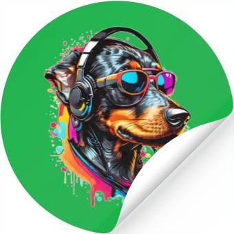 Discover Cool Dachshund Stickers