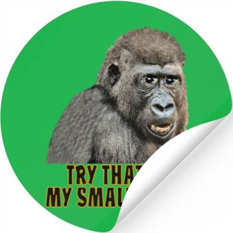 Discover Small Town Ape Stickers