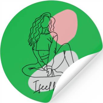 Discover i feel lonely Stickers