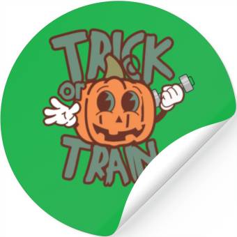 Discover Trick or Train Stickers