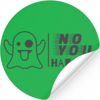 Discover No you Hang up Stickers