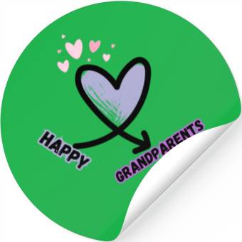 Discover Happy Grandparents Day Stickers