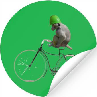 Discover Creative monkey design Stickers