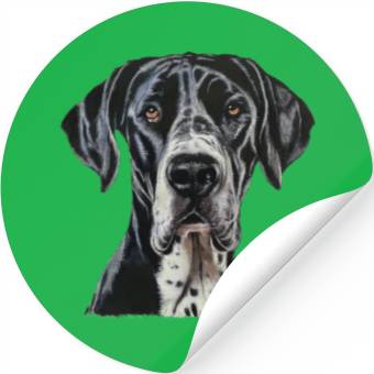 Discover Dog - Great Dane Stickers