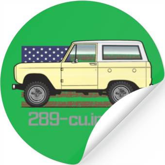 Discover A Light Yellow Car Stickers