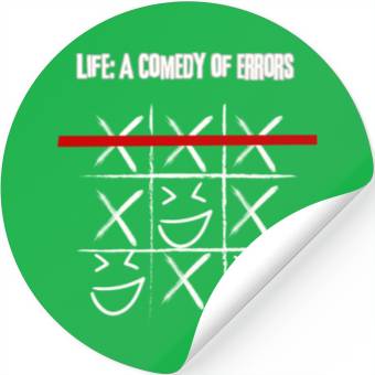 Discover Life's Comedy of Errors Stickers