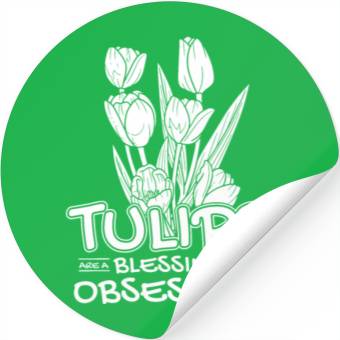 Discover Tulip Gardening Tulips Stickers