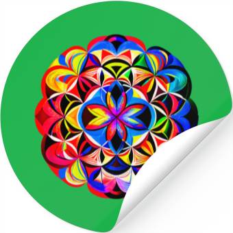 Discover Art mandala Stickers