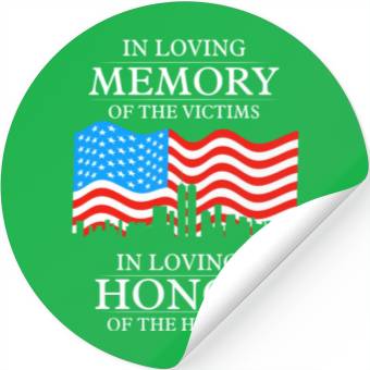 Discover 911 in loving memory Stickers