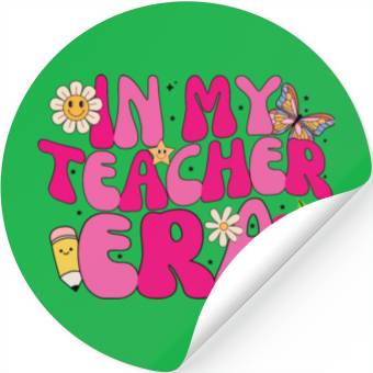Discover in my teacher Era Stickers