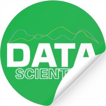 Discover Data Scientist Science Big Modeling Data Analyst Stickers