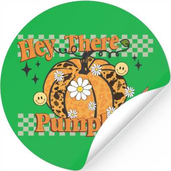 Discover Hey there pumpkin Stickers