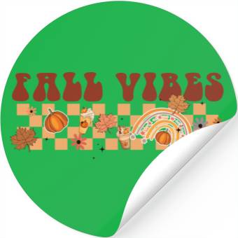 Discover Fall Vibes 1 Stickers