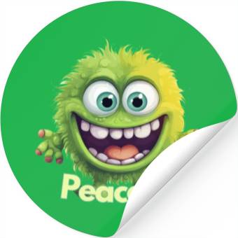 Discover Peaceful Warm Fuzzy Stickers
