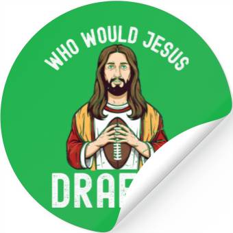Discover Who Would Jesus Draft? Stickers