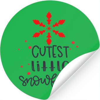 Discover Cutest Snowflake Winter Snow Stickers