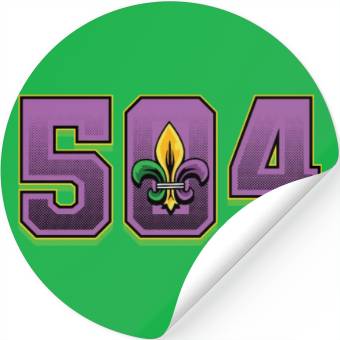 Discover 504 Mardi Gras Stickers
