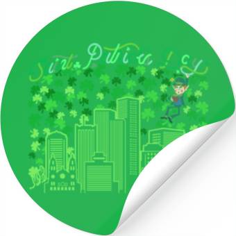 Discover Saint Patrick's Day Phoenix Arizonna Stickers