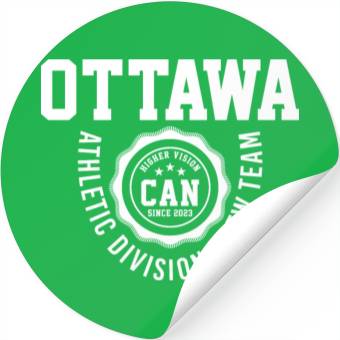 Discover Ottawa Athletic Division Stickers