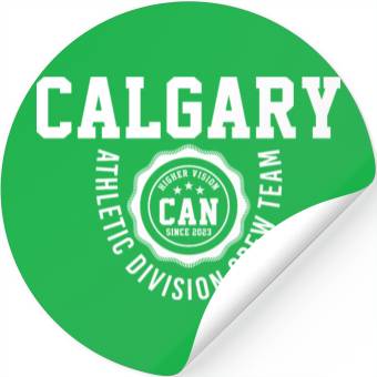 Discover Calgary Athletic Division Stickers