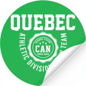 Discover Quebec Athletic Division Stickers