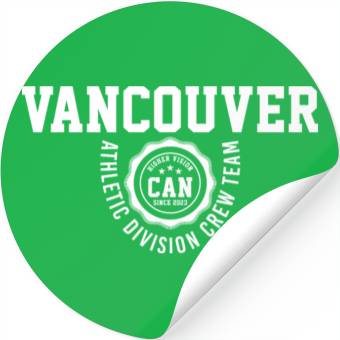 Discover Vancouver Athletic Division Stickers