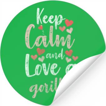 Discover Gorilla Bananas Stickers
