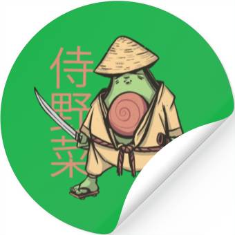 Discover Avocado samurai Stickers