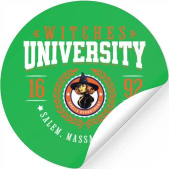 Discover Witches University Stickers