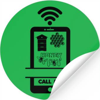 Discover Call me the beekeeper Stickers