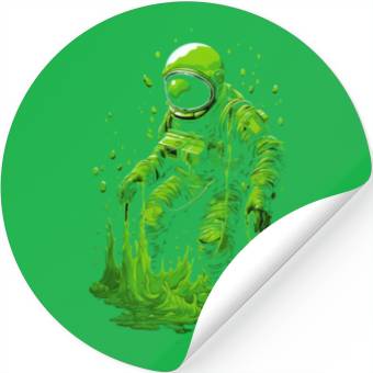 Discover Astro Slime Stickers