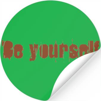 Discover Be yourself Stickers