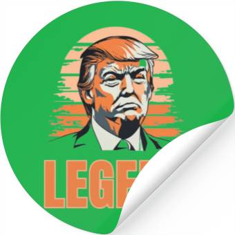 Discover Trump Legend Stickers