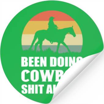 Discover Cowboy Stuff Rancher Gift Stickers
