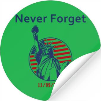 Discover Patriot Day, 11 September Stickers