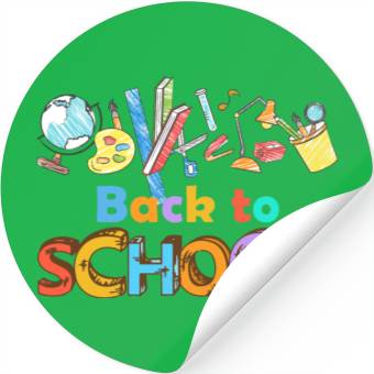Discover Go Back To School Stickers