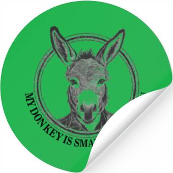 Discover Funny Donkey Lover Slogan Stickers