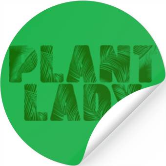 Discover I m A Plant Lady Stickers