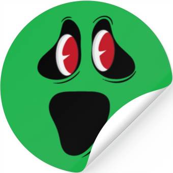 Discover Cute Inlove Ghost Face Stickers
