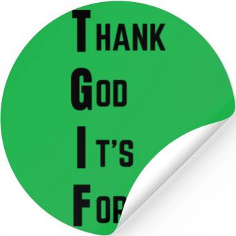 Discover Thank God It s Forex Light Stickers