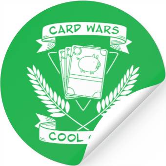 Discover Adventure Time Card Wars Stickers