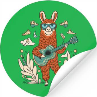 Discover llama song Stickers