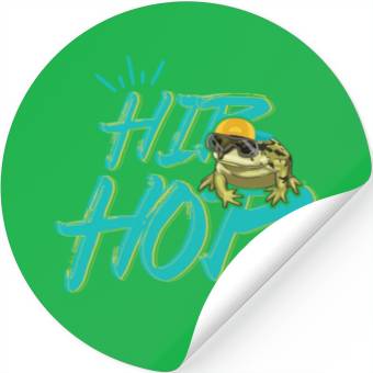 Discover Hip Hop Frog Stickers