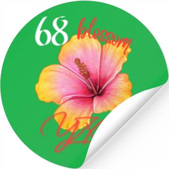 Discover Blossom, simplicity Stickers