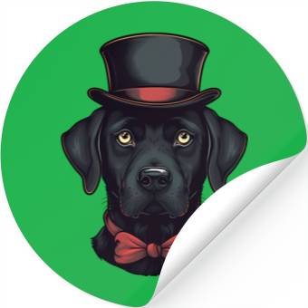 Discover Labrador Hut Essent Stickers