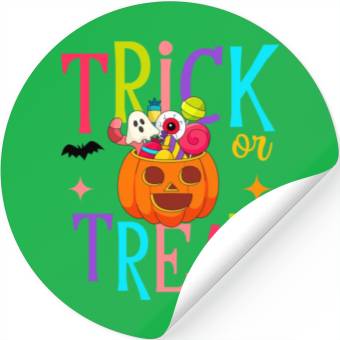 Discover TRICK OR TREAT Stickers