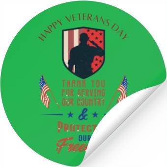 Discover Veterans Day Stickers